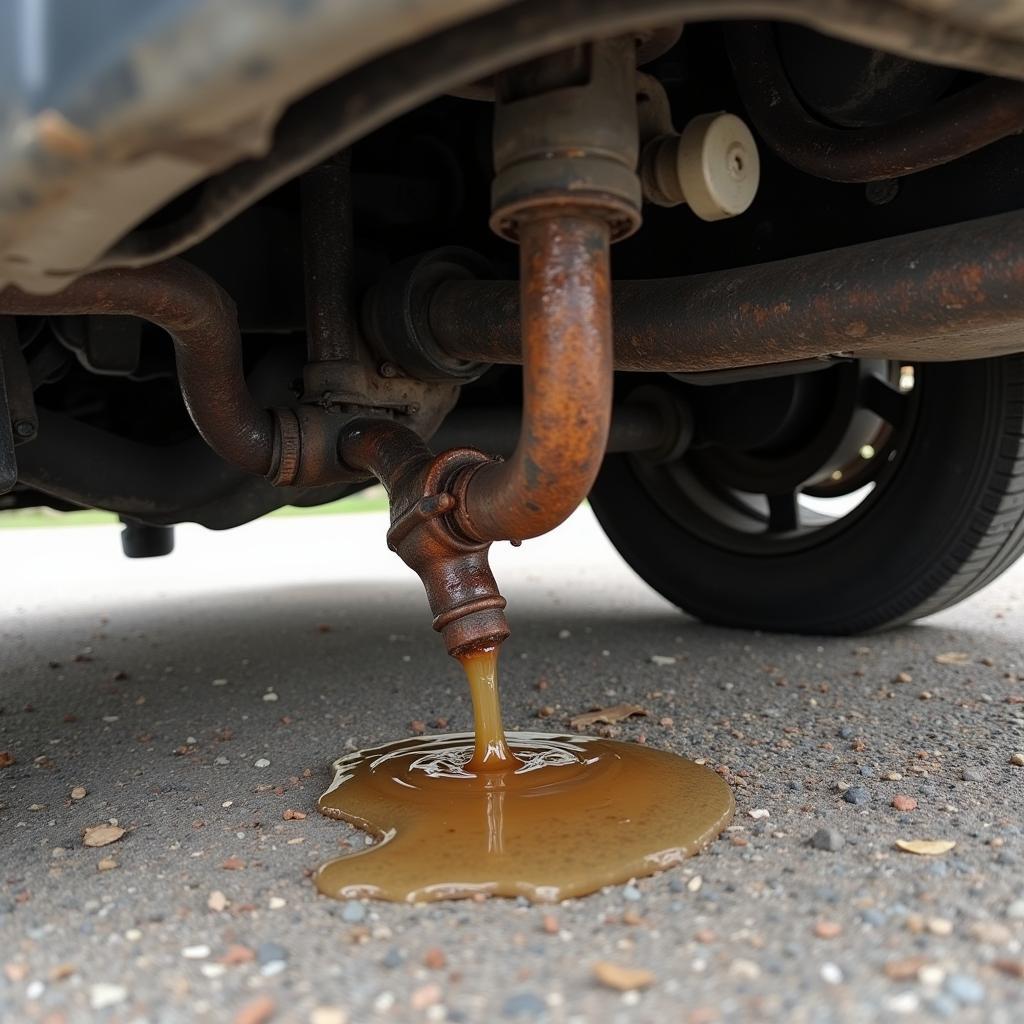 Peugeot 307 Brake Fluid Leak