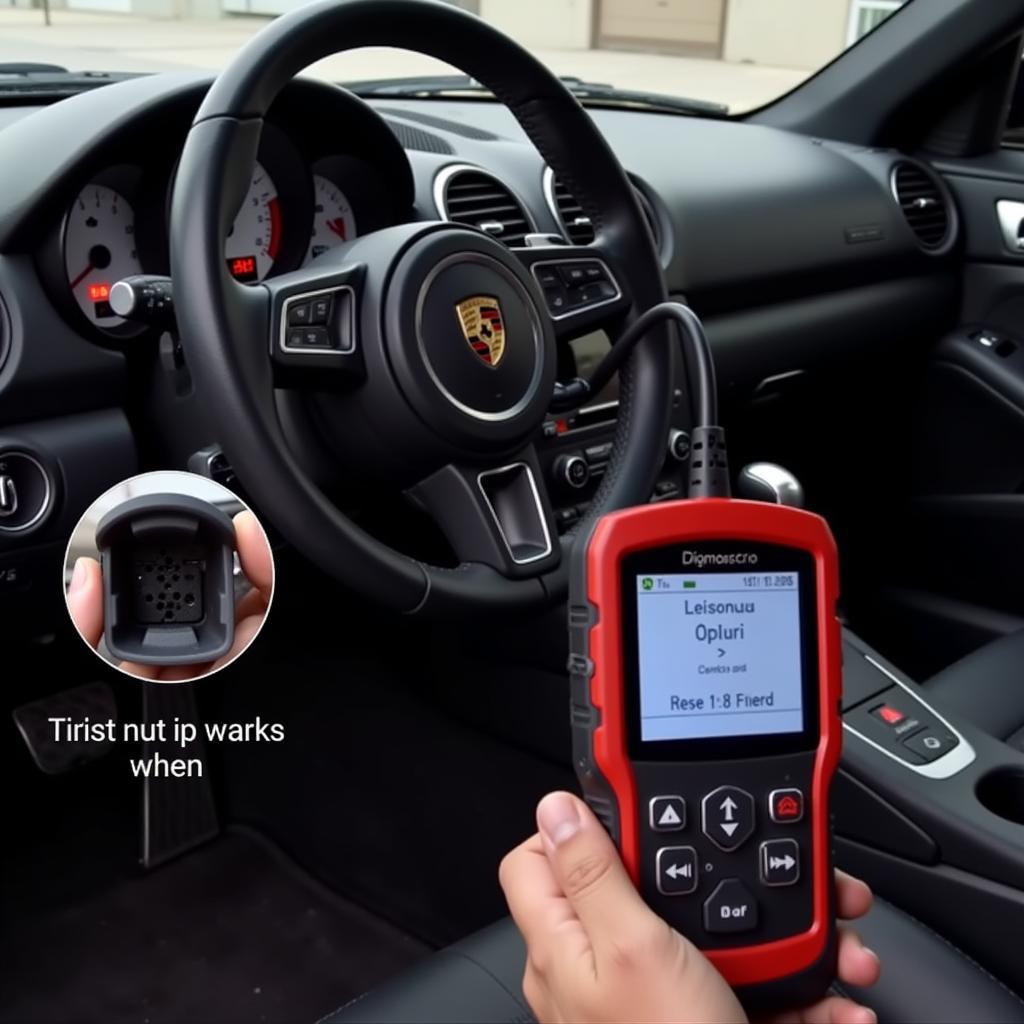 Porsche Cayman Diagnostic Tool Reset