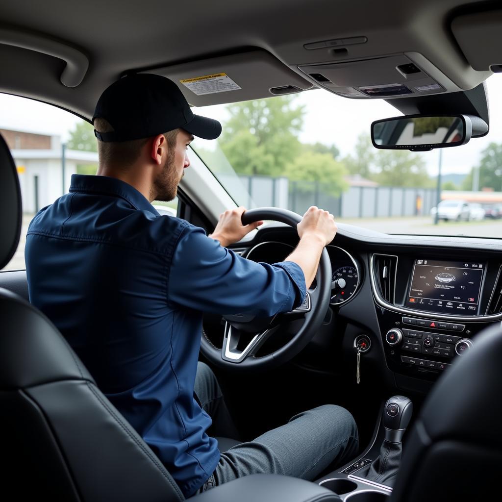 Professional Installation of Collision Warning System