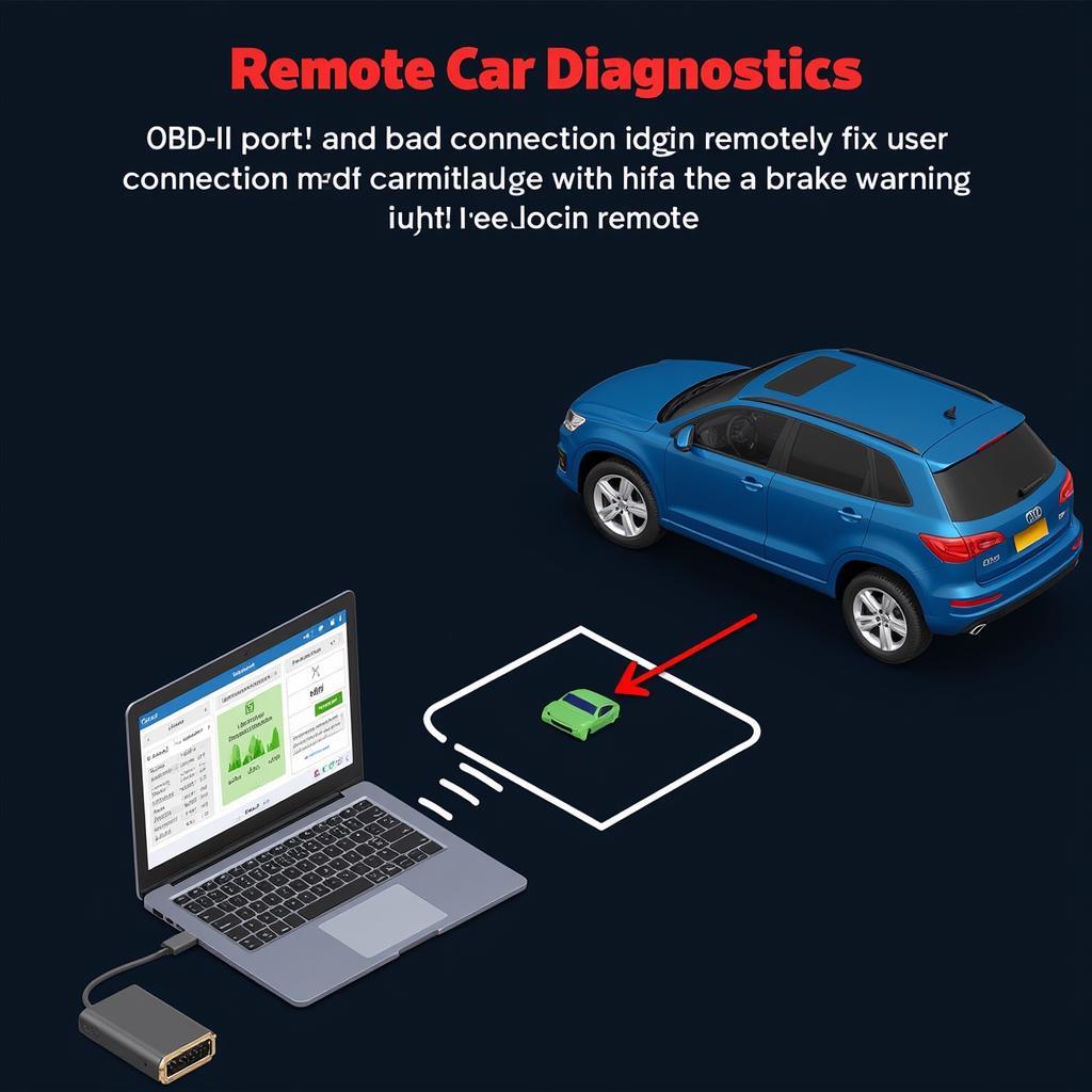 Remote Car Diagnostics Using Laptop