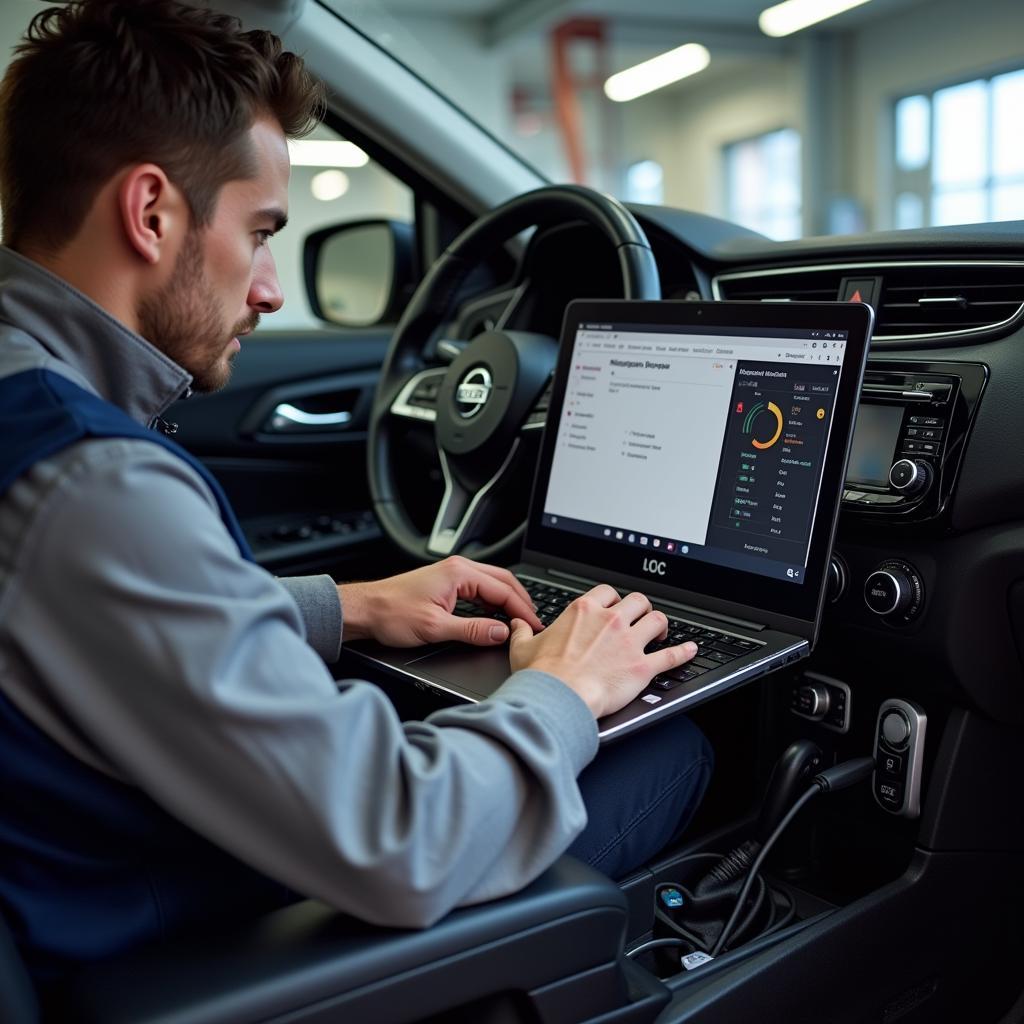 Remote Diagnostics on a 2018 Nissan Sentra