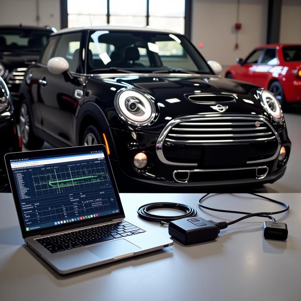 Remote Diagnostics in Action on a Mini Cooper