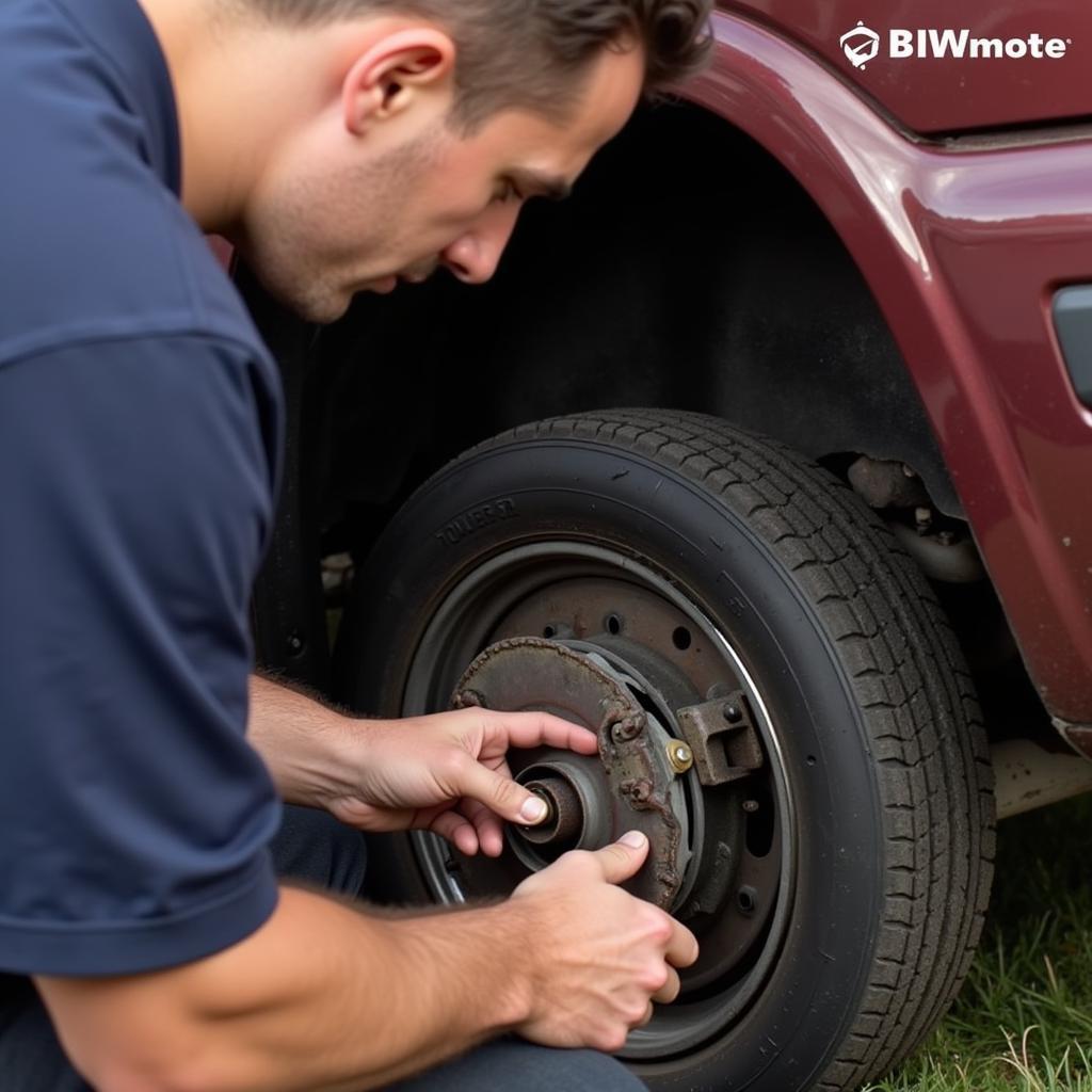 Replacing 1990 Plymouth Voyager Brake Warning Switch