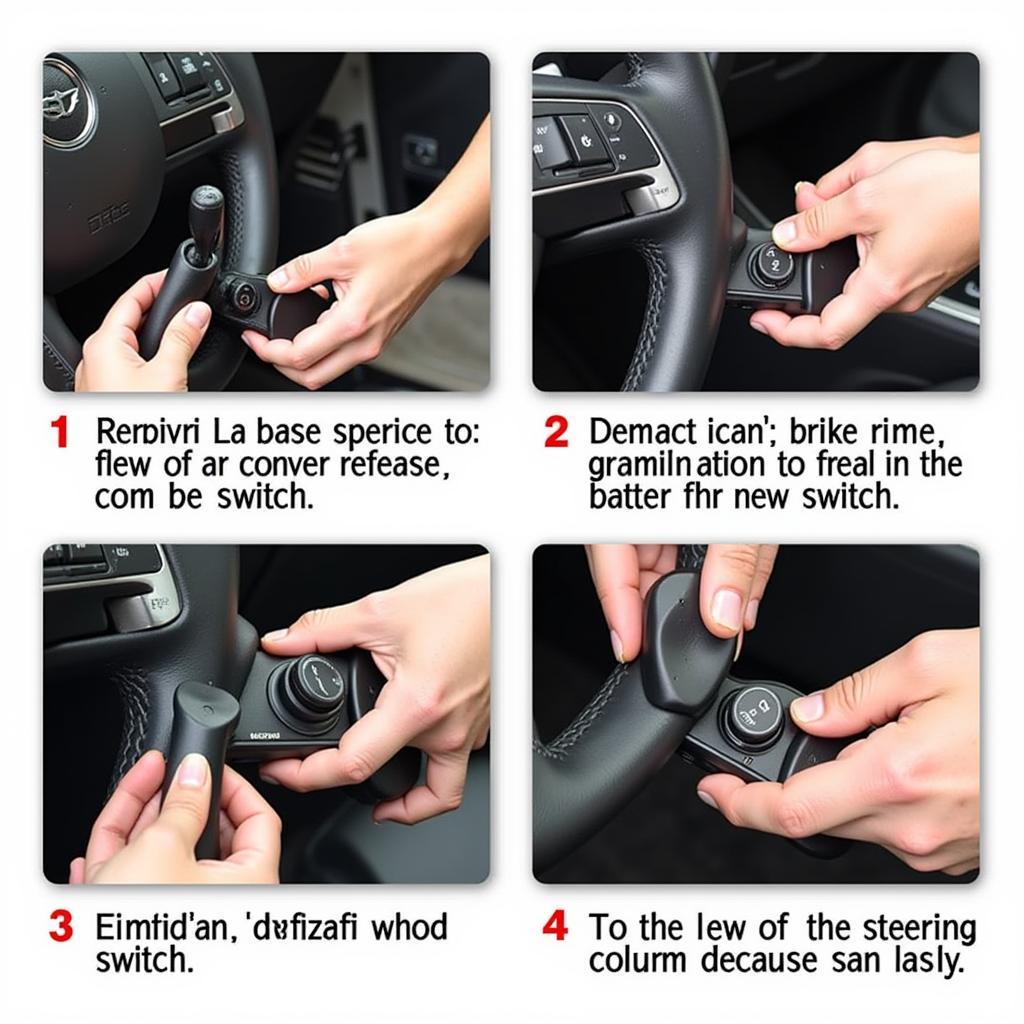 Replacing a Brake Light Combination Switch