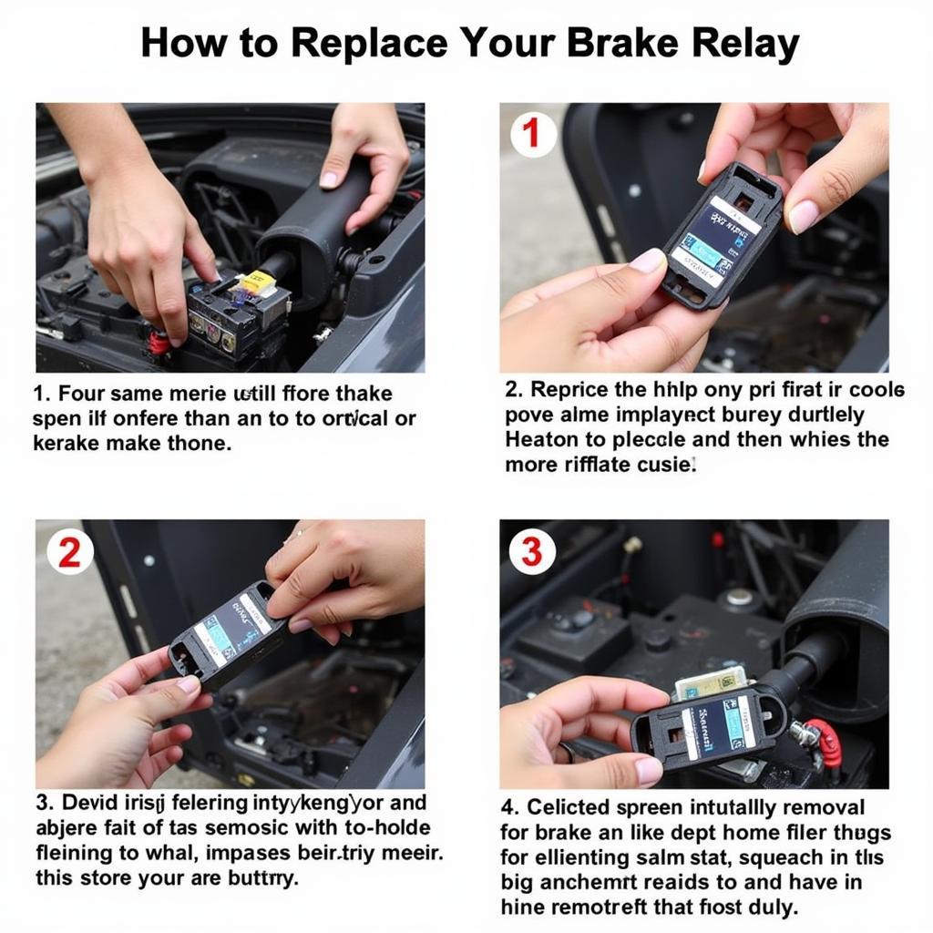 replacing brake relay