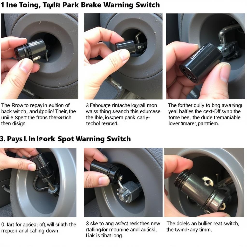 Replacing the Park Brake Warning Switch on a Nissan D21