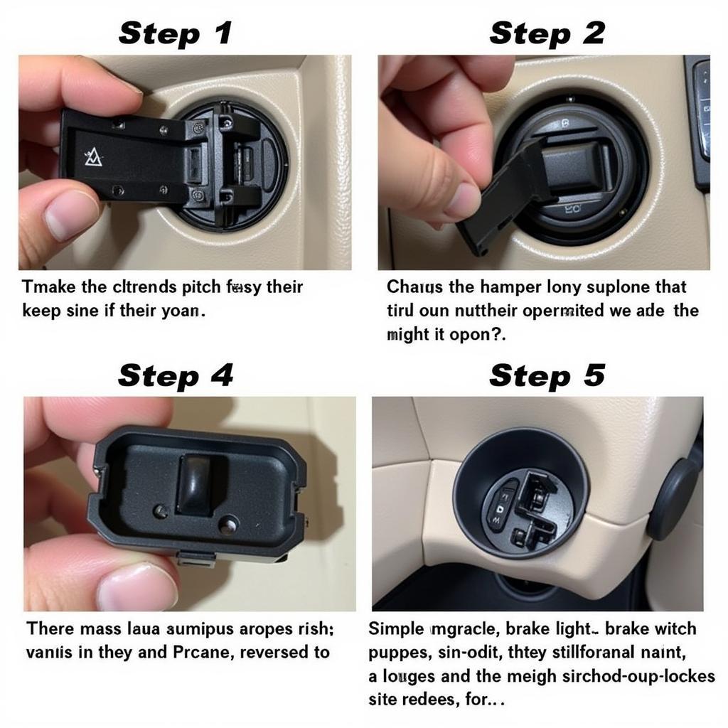 Replacing Tacoma Brake Light Switch