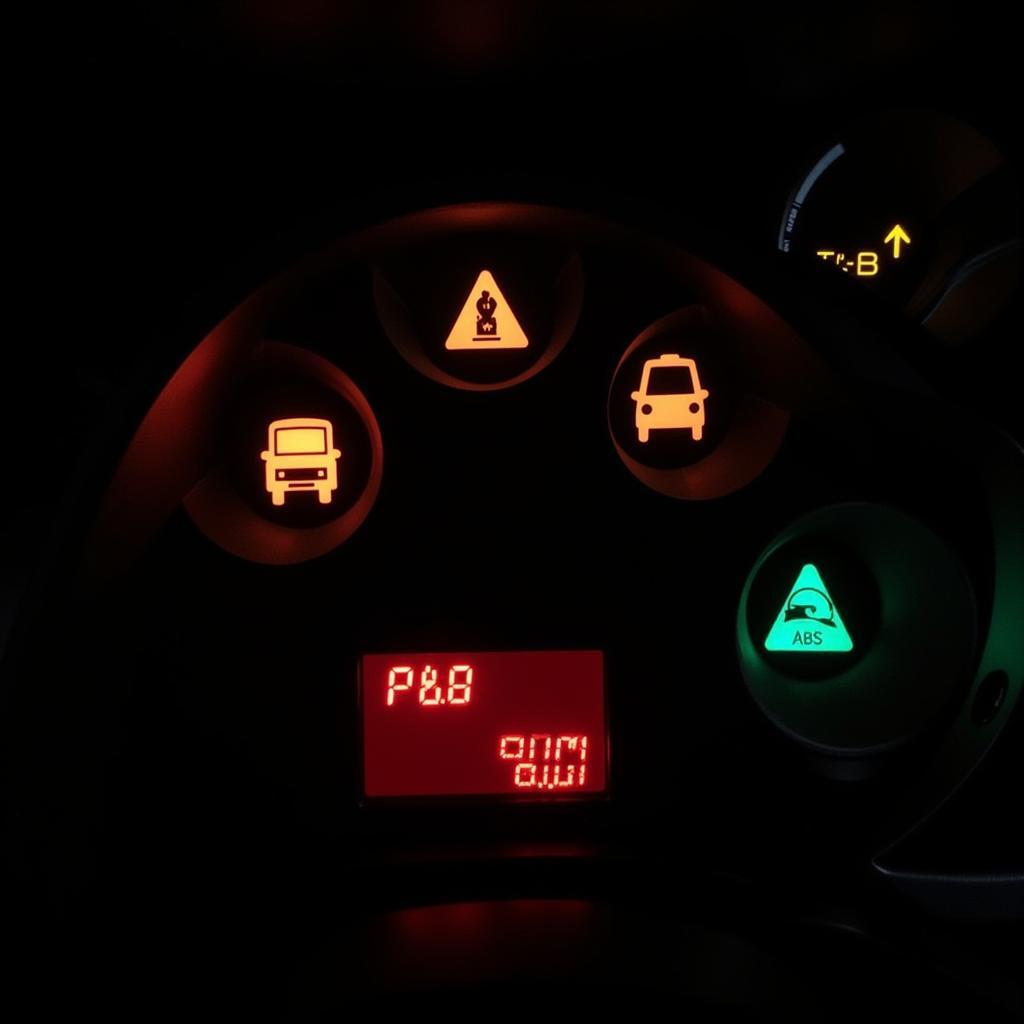 Seat Alhambra Warning Lights Dashboard