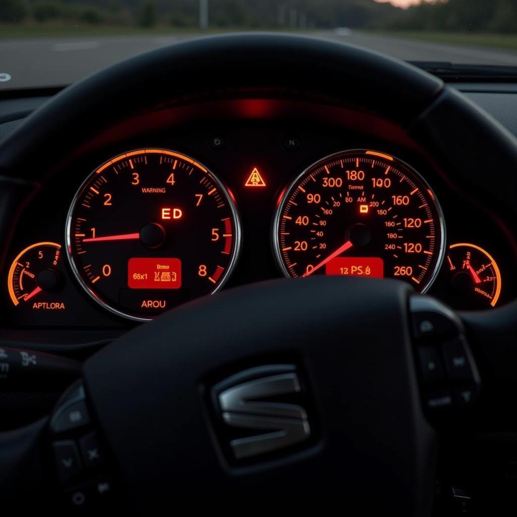 Seat Arosa Dashboard Warning Lights