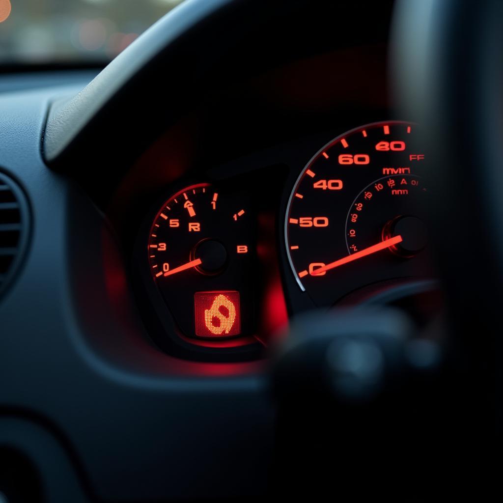 Seat Belt Warning Light on Dashboard