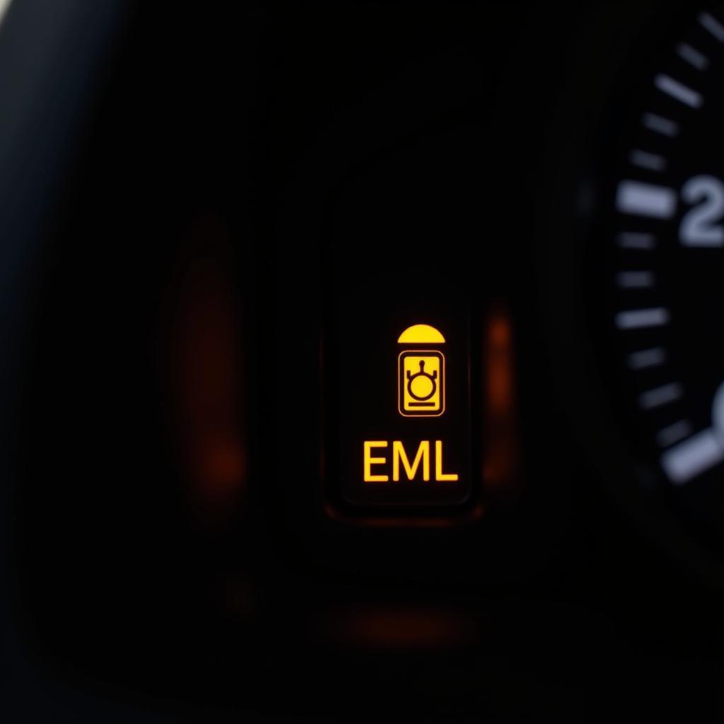 Seat EML Illuminated on Dashboard