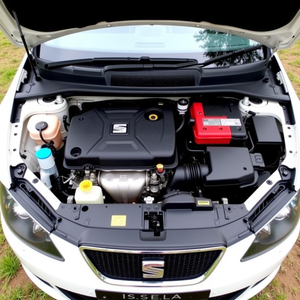 Seat Ibiza Engine Bay