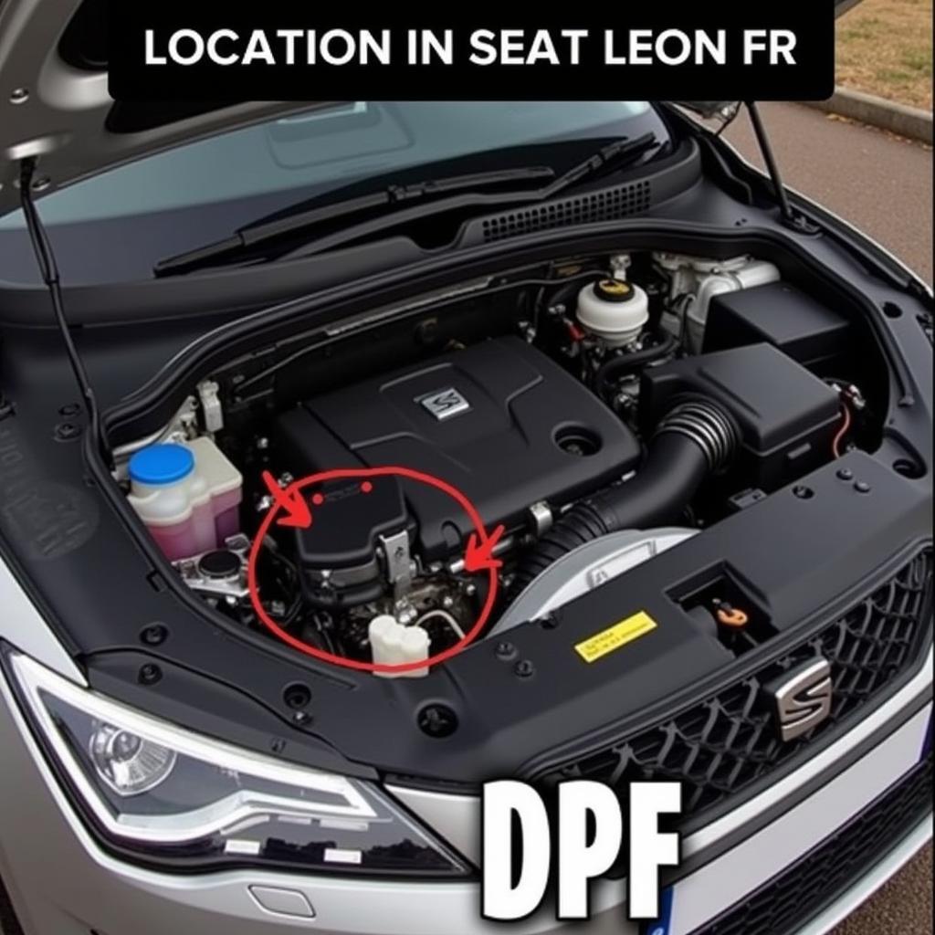 Seat Leon FR DPF Location