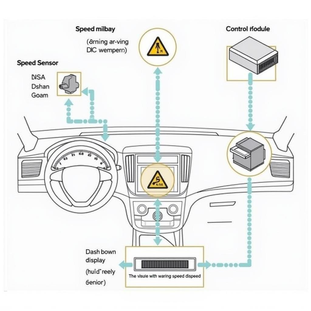 Seat Leon Speed Warning System Components