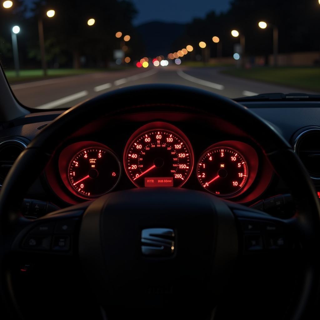 Seat Toledo Dashboard Warning Lights