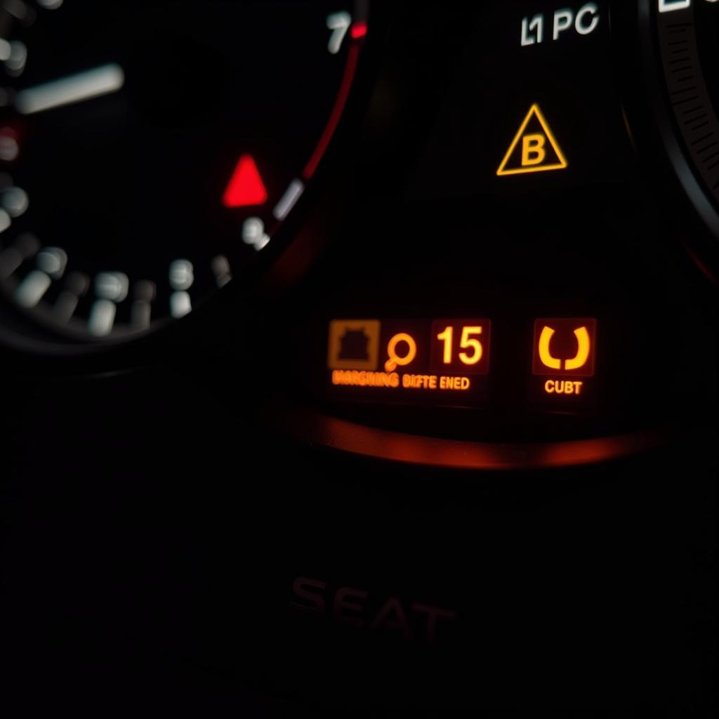 Seat Warning Lights Dashboard