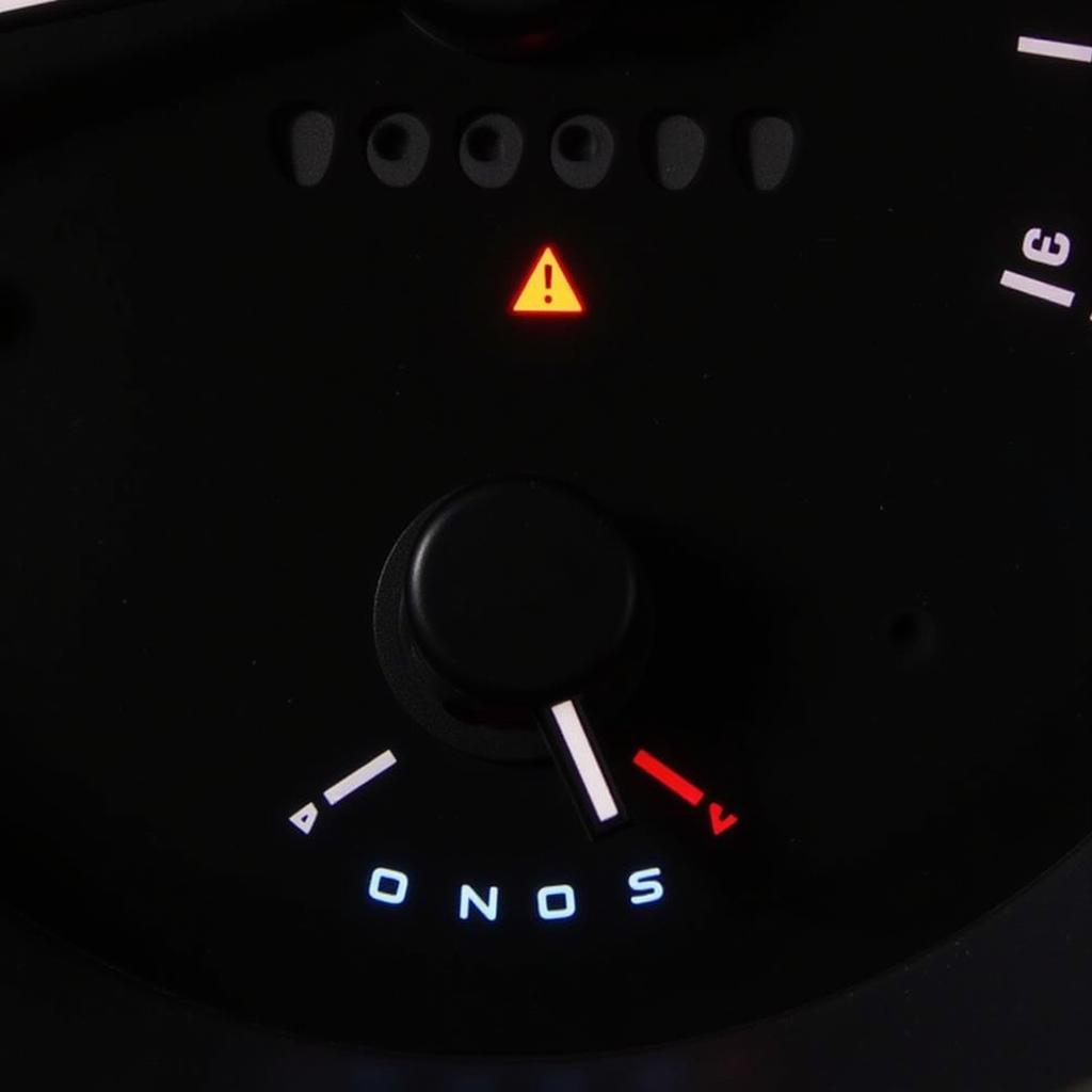 Airbag Warning Light on a Silverado Dashboard