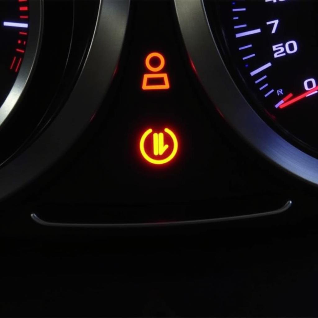 Skoda Octavia 2 Seat Belt Warning Light on Dashboard