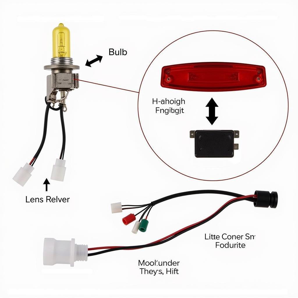 Third Brake Light Components