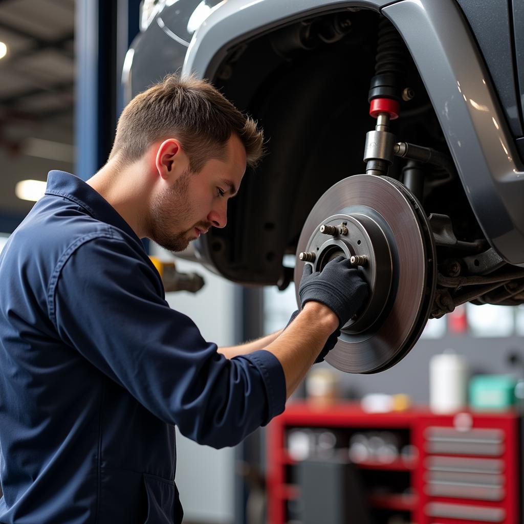 Toyota 4Runner Brake System Inspection