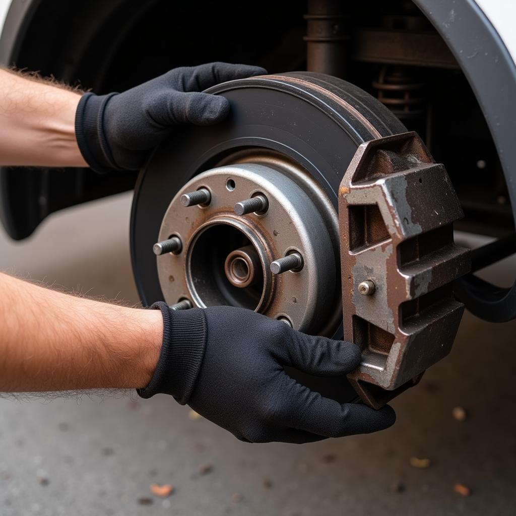 Regular inspection of trailer brakes