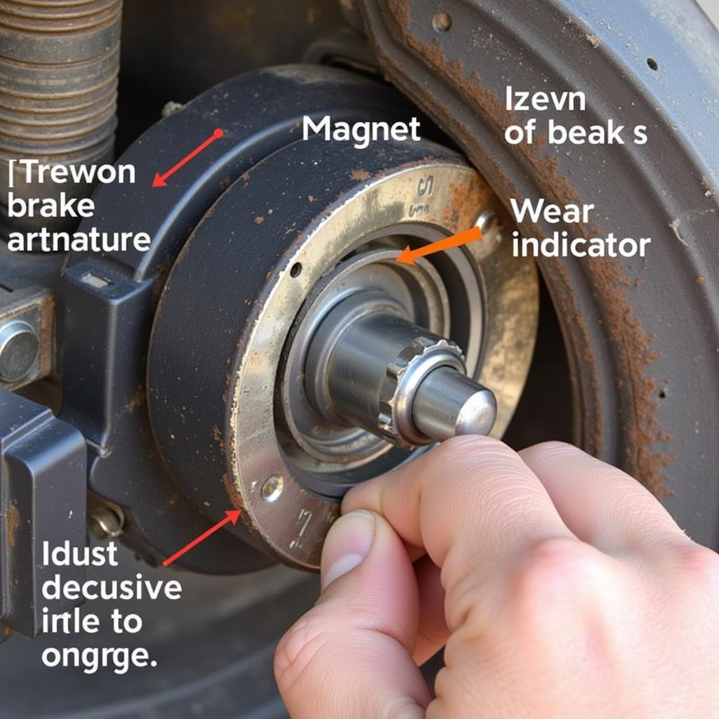 Inspecting Trailer Brake Magnets