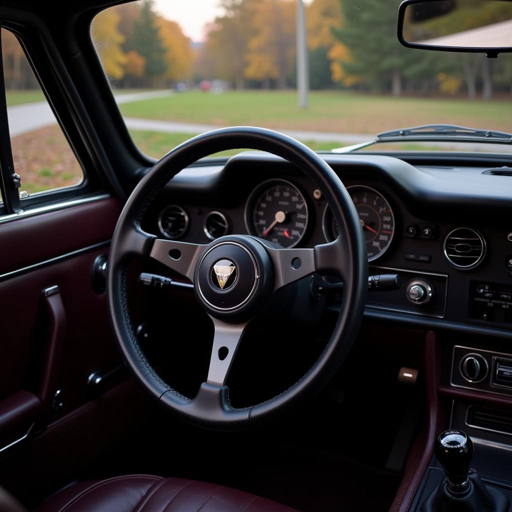 Triumph Stag Dashboard