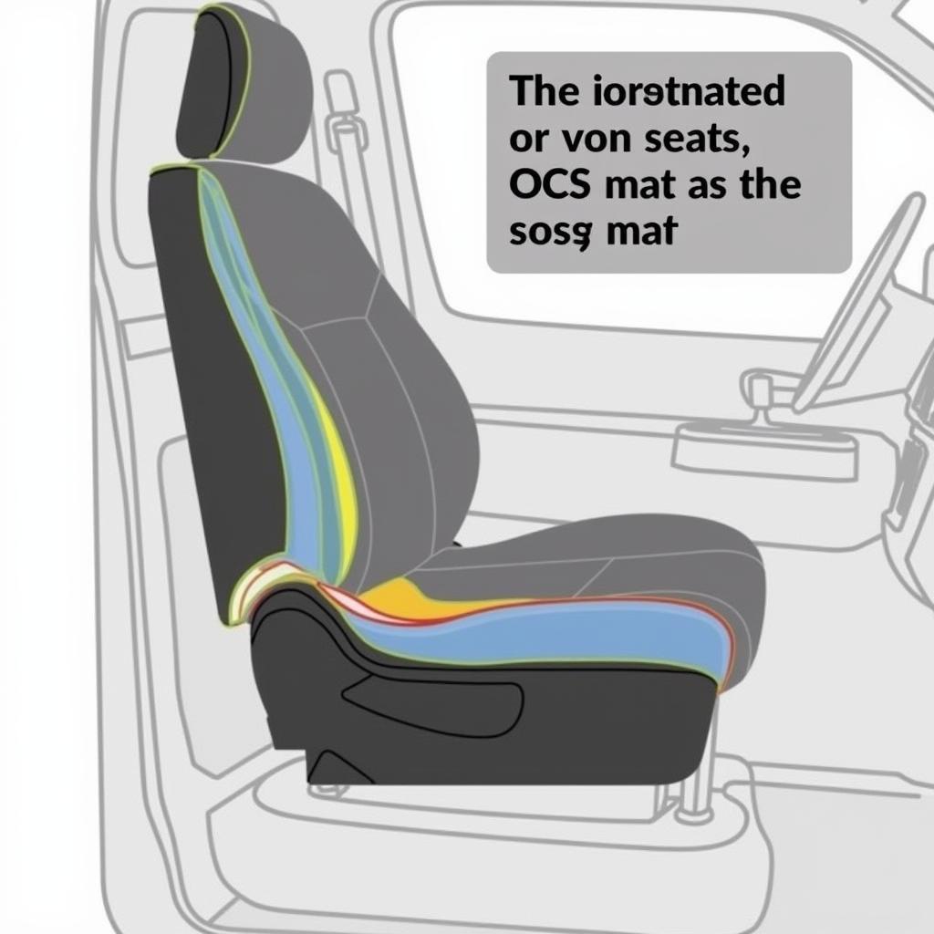 Van Seat Occupancy Sensor Location