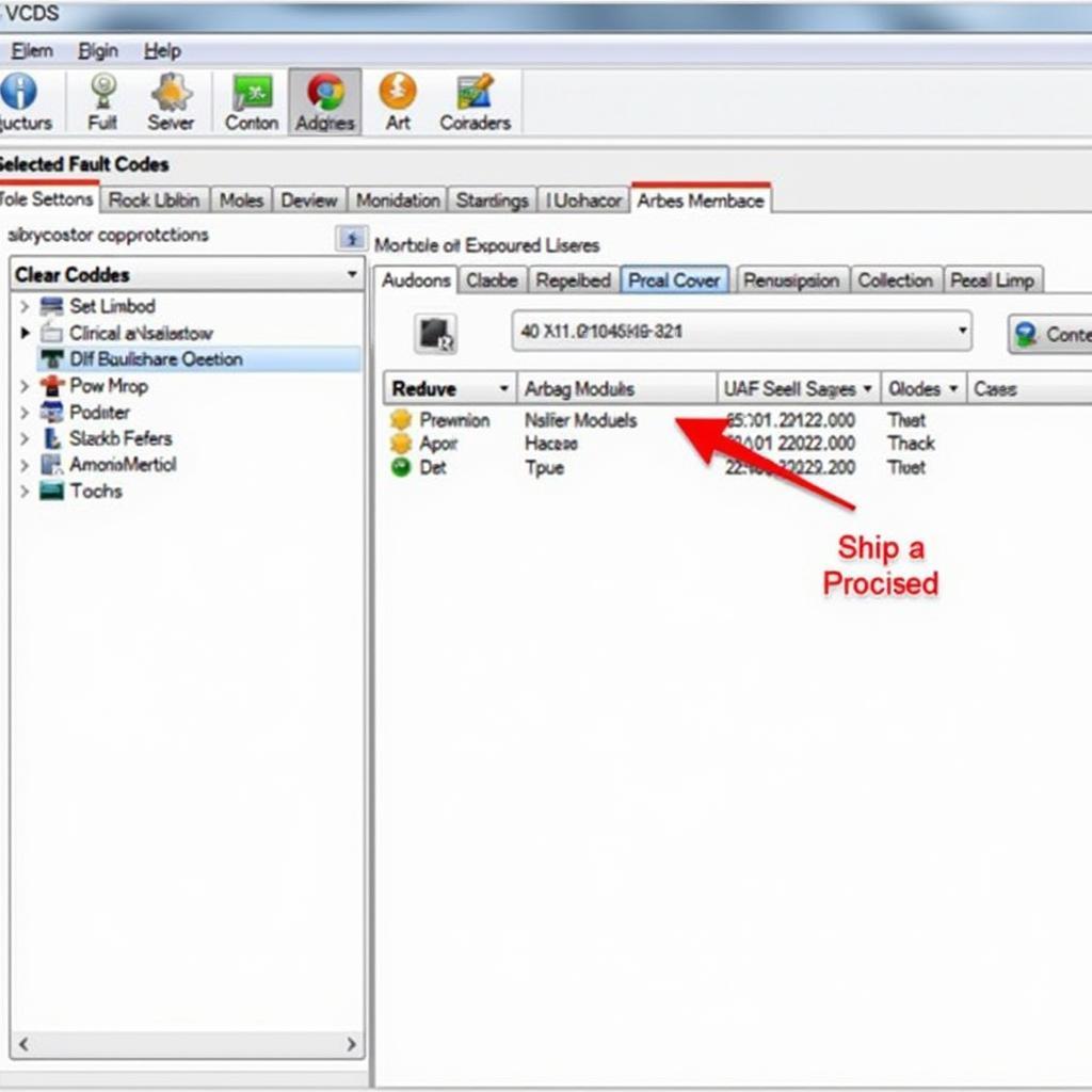 VCDS Software Interface