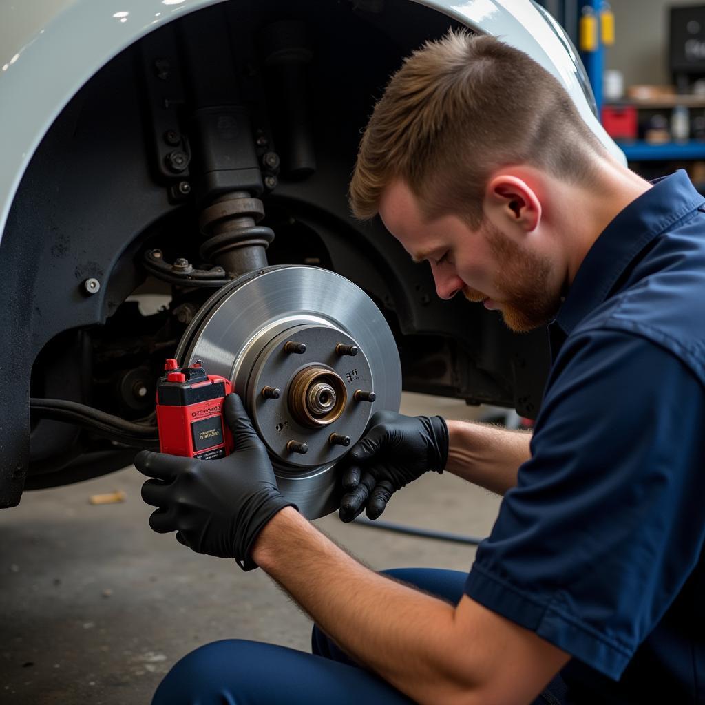 Volkswagen Beetle Brake Pad Replacement