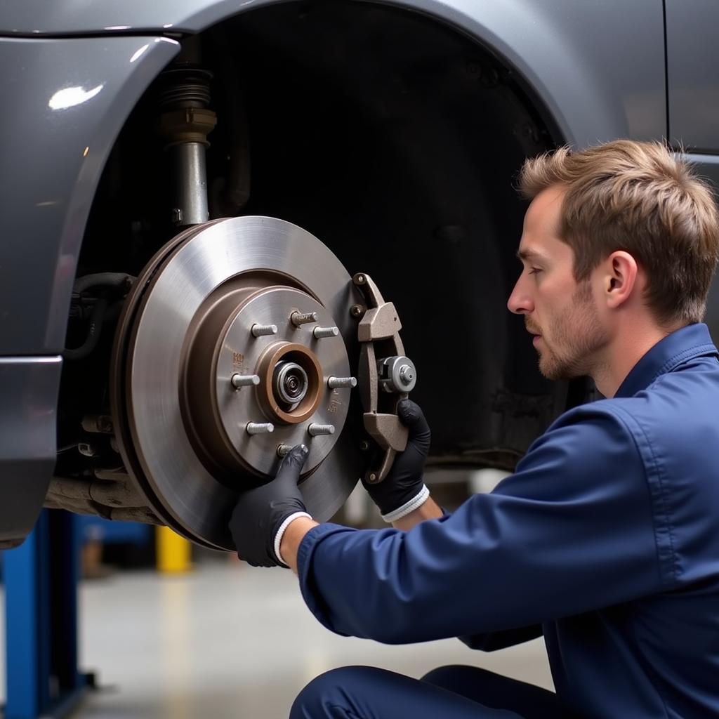 Volvo V50 Brake System Inspection