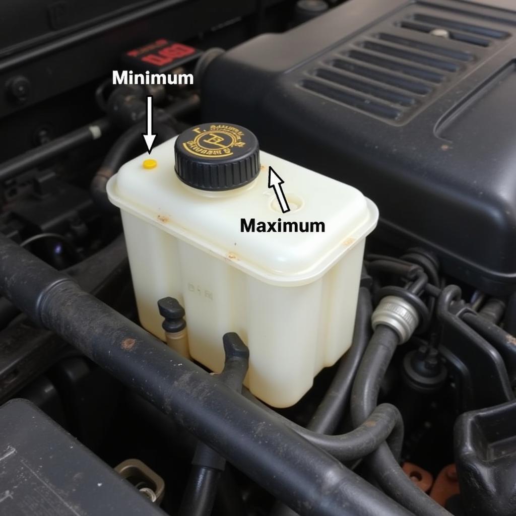 Volvo V70 Brake Fluid Reservoir