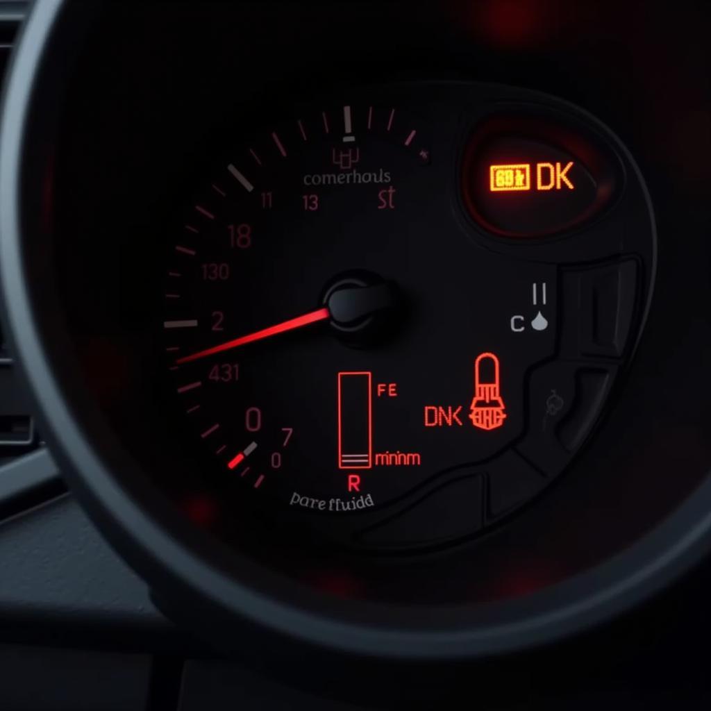 VW Golf Brake System Warning Light - Low Brake Fluid