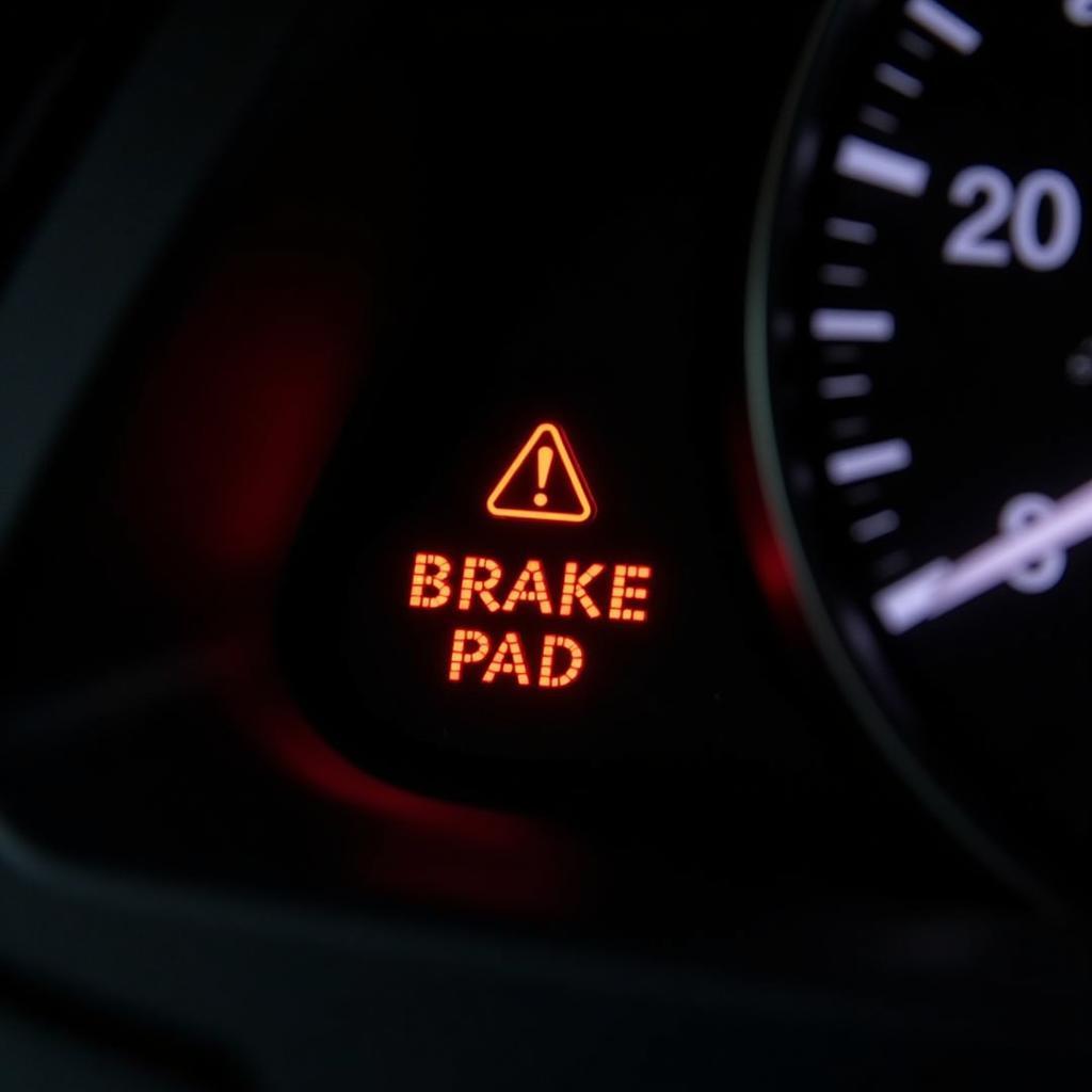 VW Golf Mk5 Brake Pad Warning Light