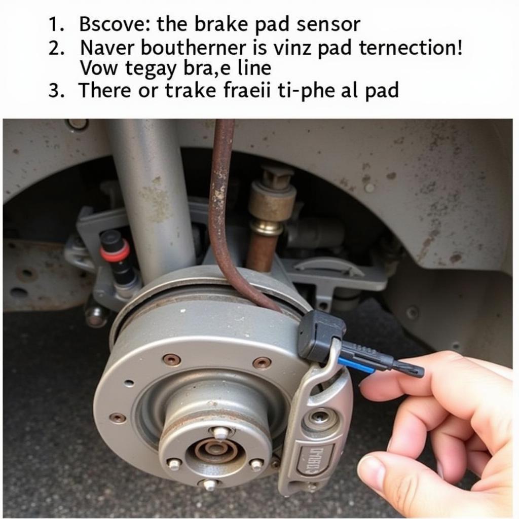 Brake Pad Sensor Location