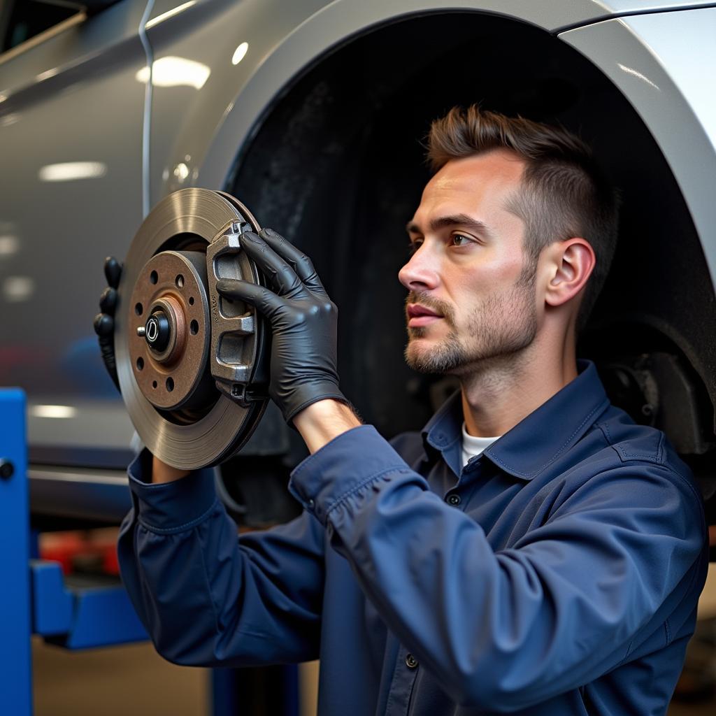 VW Passat Brake System Inspection