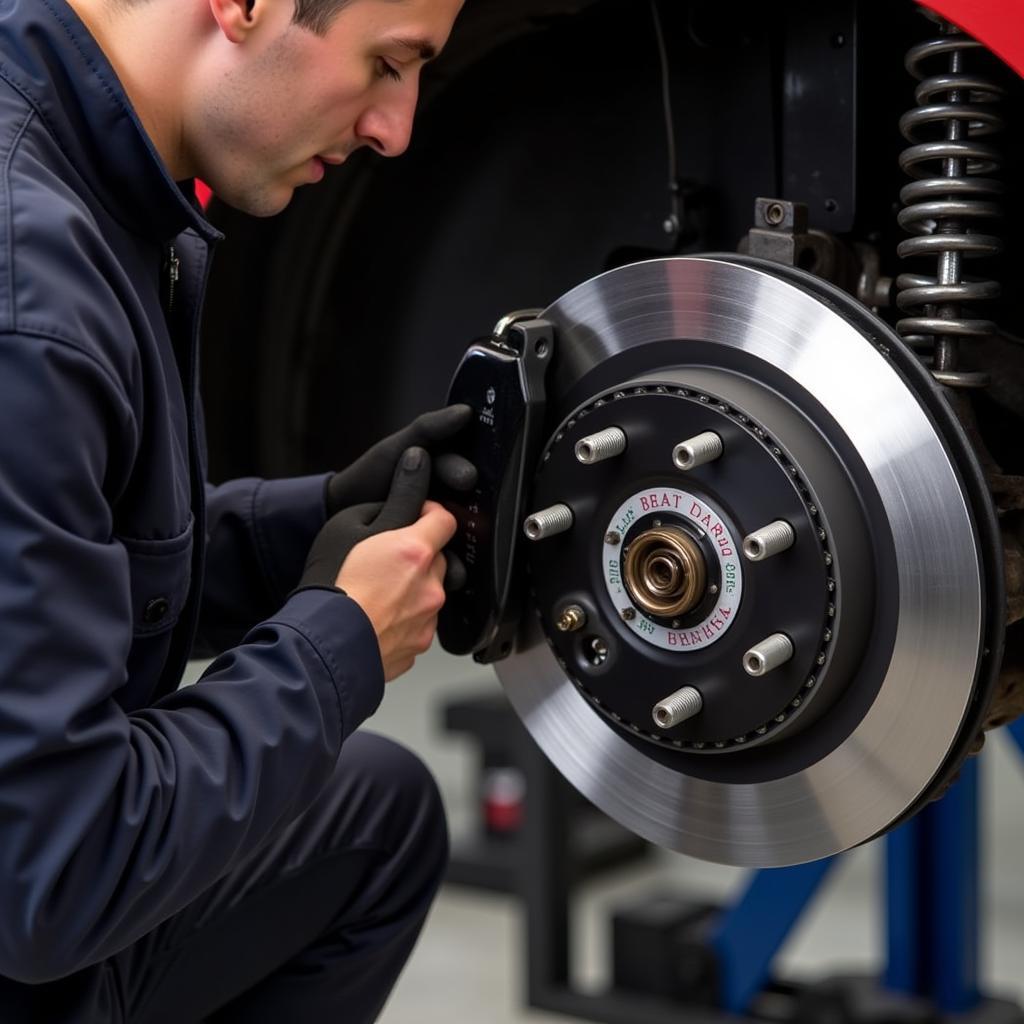 VW Polo Brake System Inspection