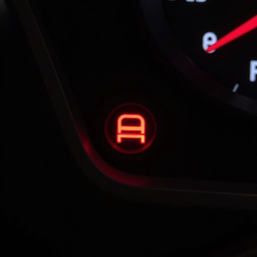 VW Red Brake Warning Light on Dashboard