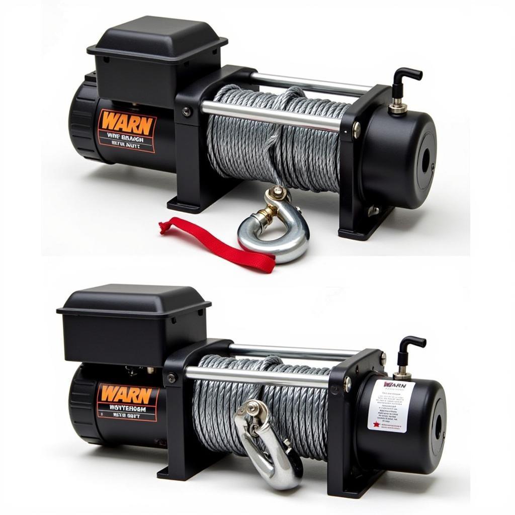 Warn Winch with Clock Brake System