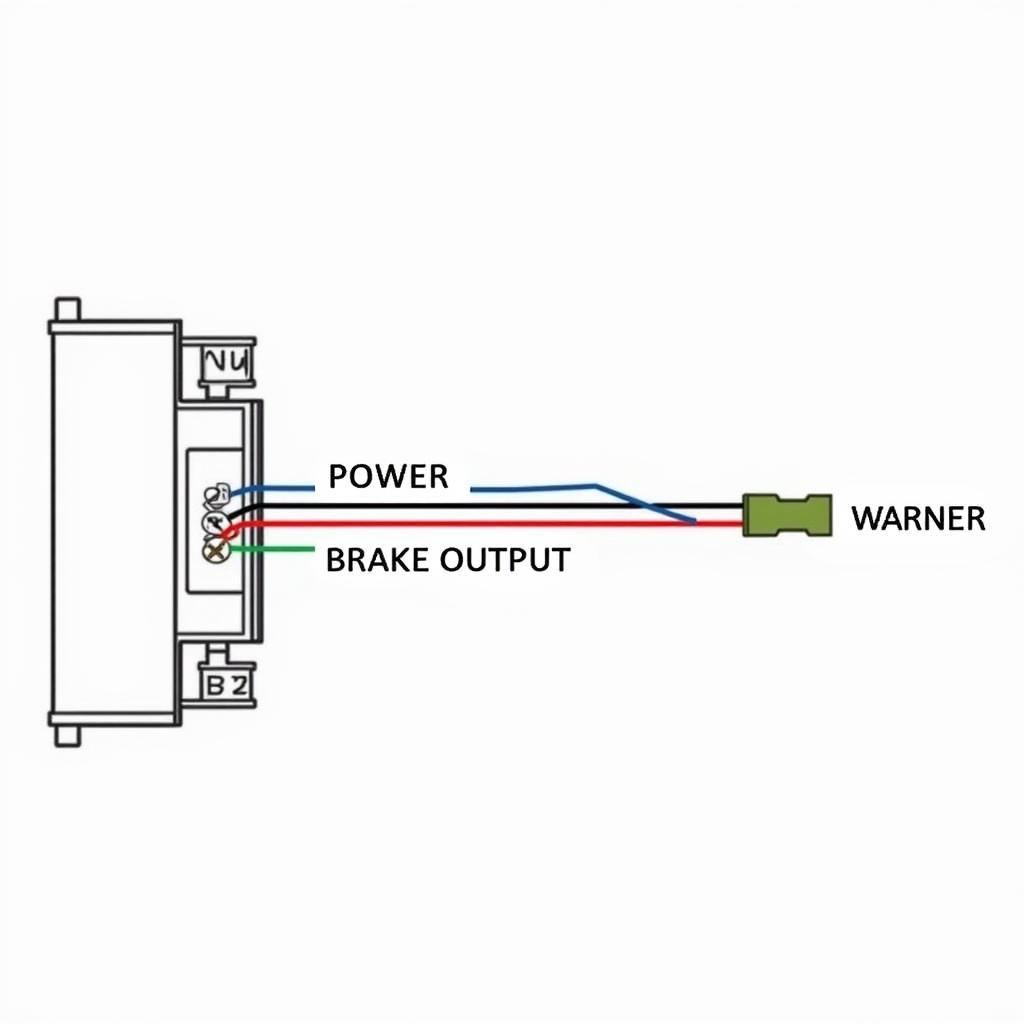 Warner 1300 80 Wiring Diagram