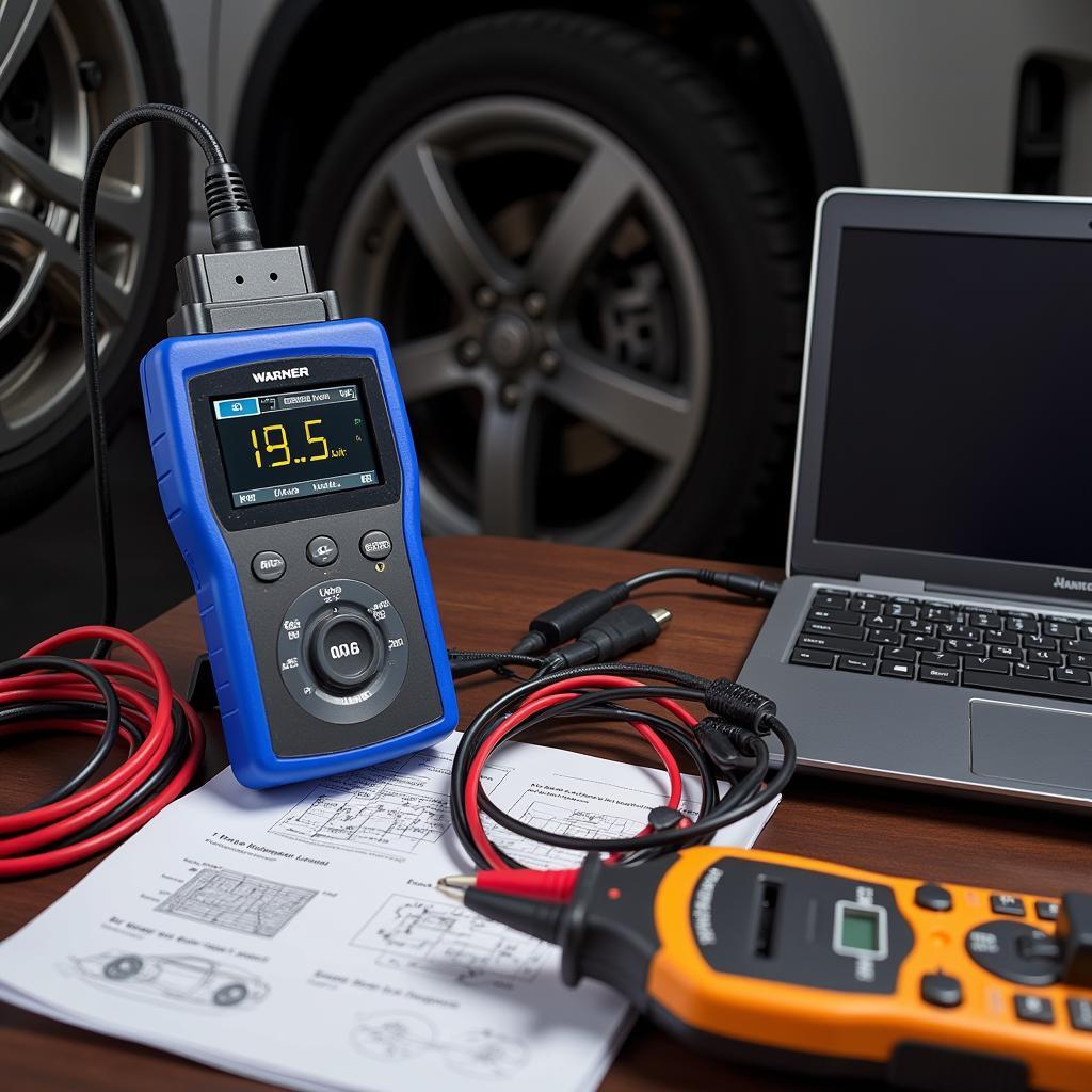 Diagnostic tools for Warner brake control systems