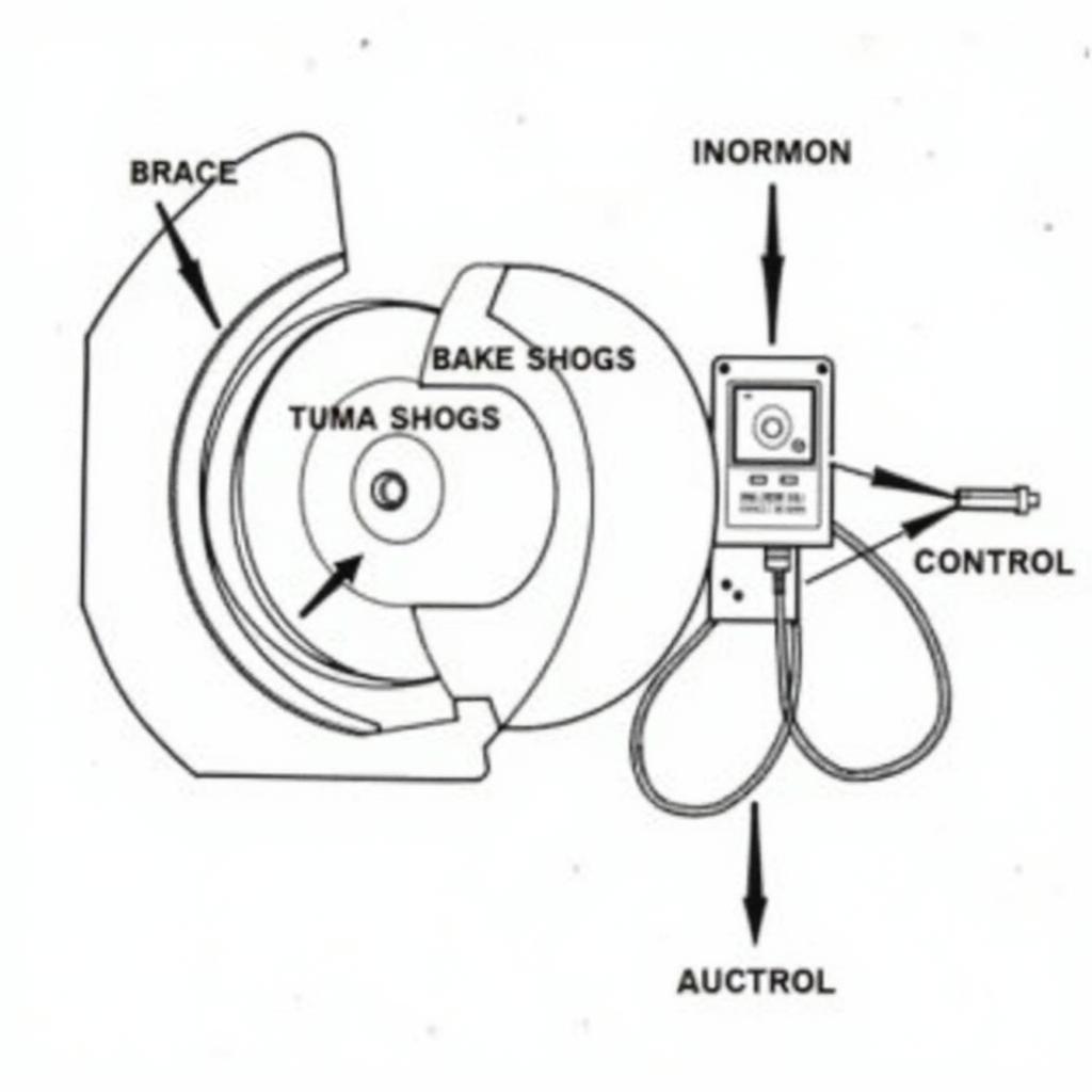 Warner Electromagnetic Brake System Components