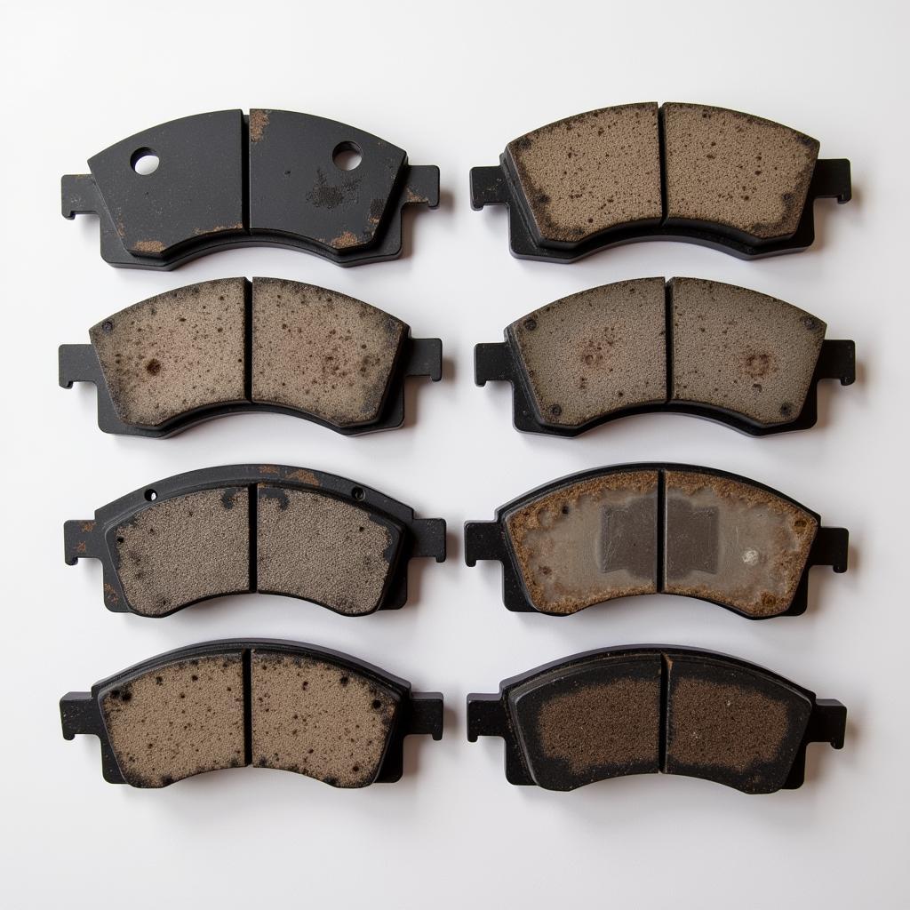 Worn Brake Pads