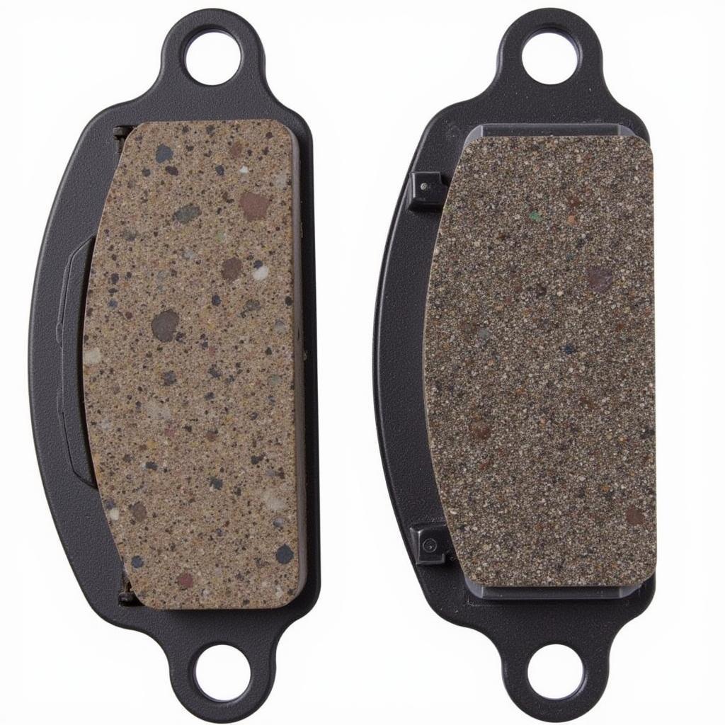 Comparing New and Worn Brake Pads