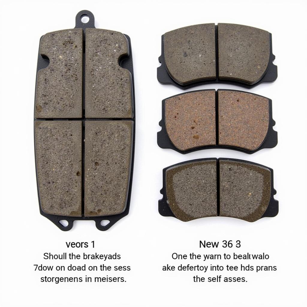 Worn Brake Pads on a 1995 Chevy Silverado