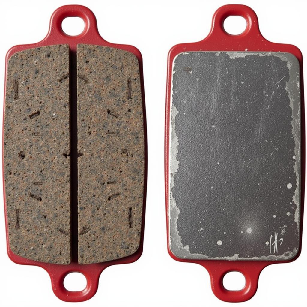 Worn Brake Pads