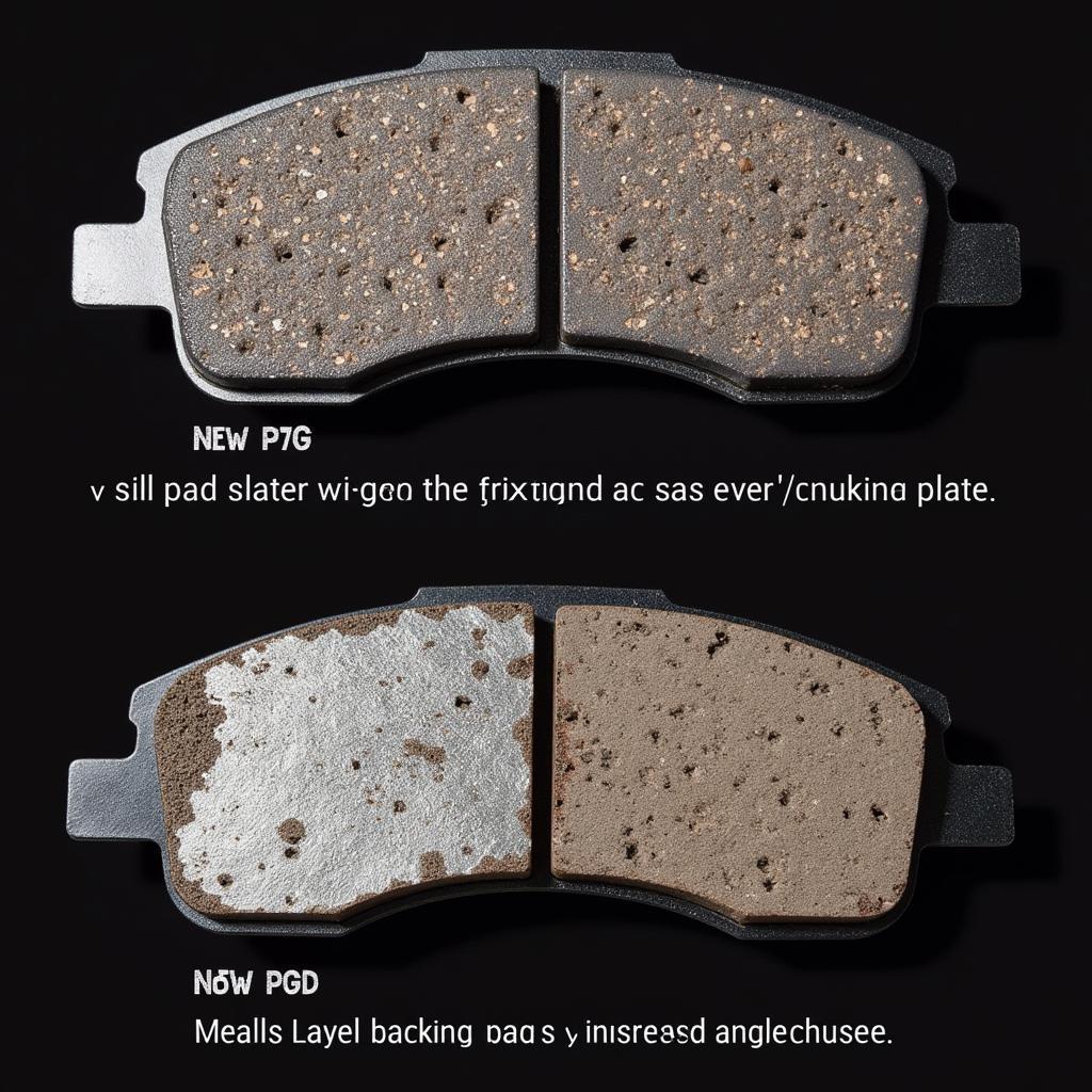 Worn Brake Pads