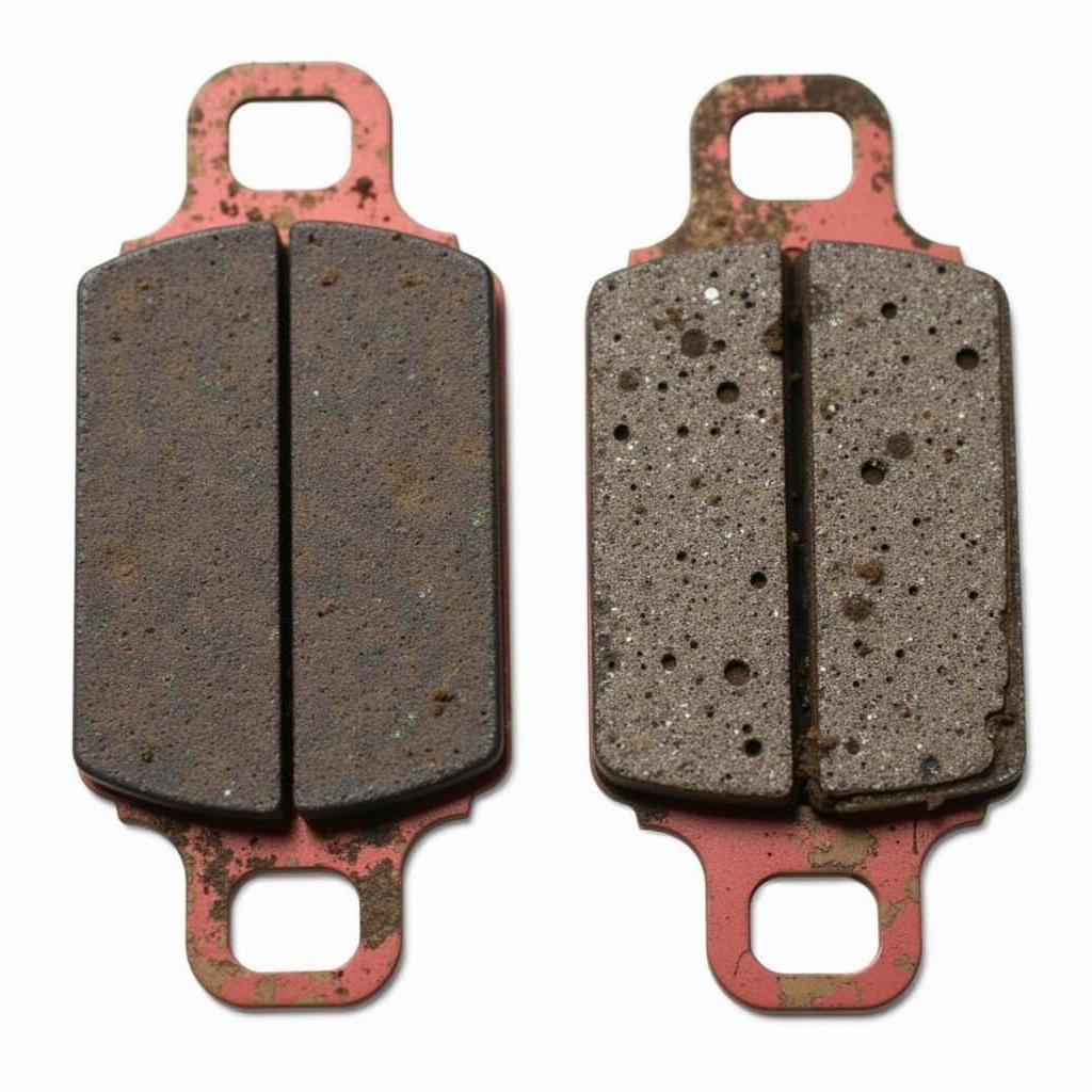 Worn Brake Pads on a Ford E150