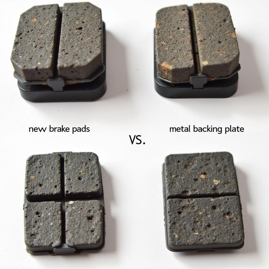 Worn Brake Pads