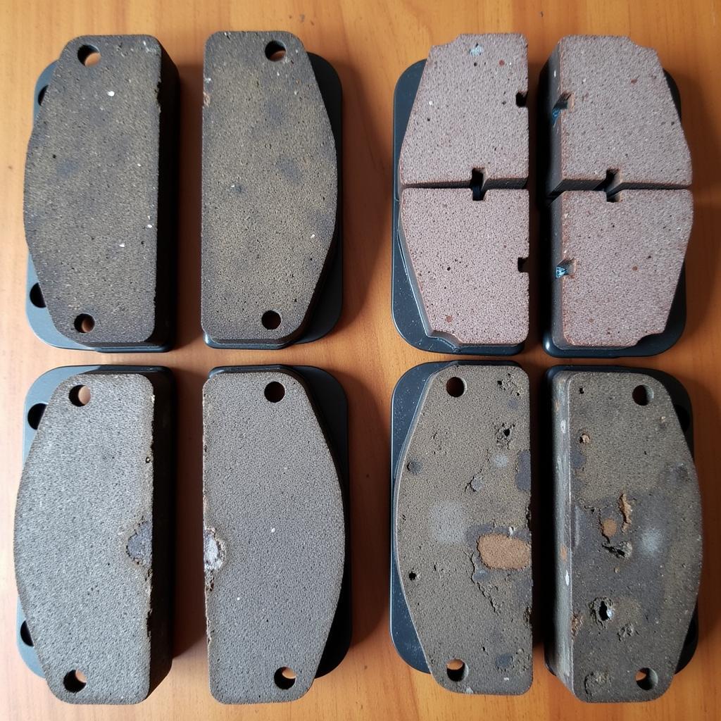 Worn Brake Pads on a 1992 Toyota 4Runner